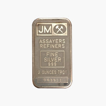 Load image into Gallery viewer, 2 ounce Silver Bar